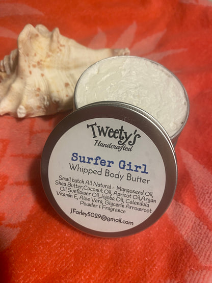 Surfer Girl Whipped Body Butter Tin