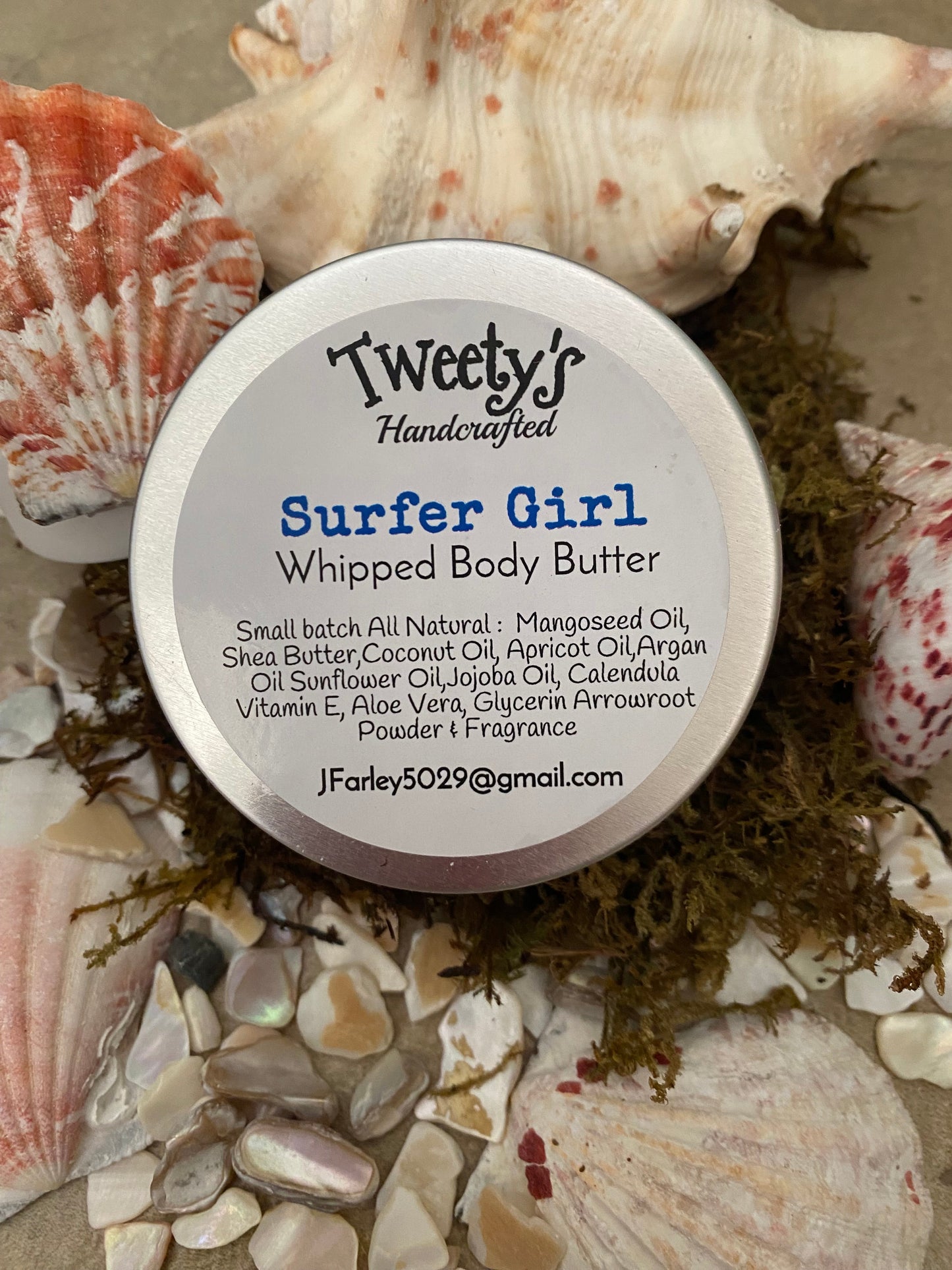 Surfer Girl Whipped Body Butter Tin